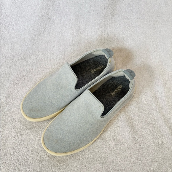 Gray Slip-On Women's Shoes - Picture 2 of 8